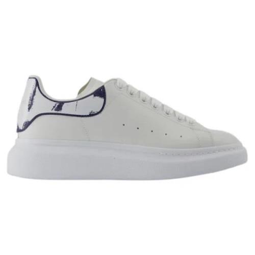 Leather sneakers Alexander McQueen , White , Dames