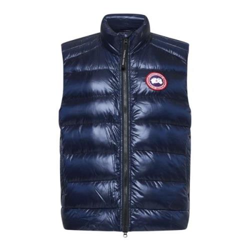 Gewatteerde Navy Donsvest Canada Goose , Blue , Heren