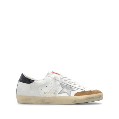 Witte Super Star Sneakers Golden Goose , White , Heren