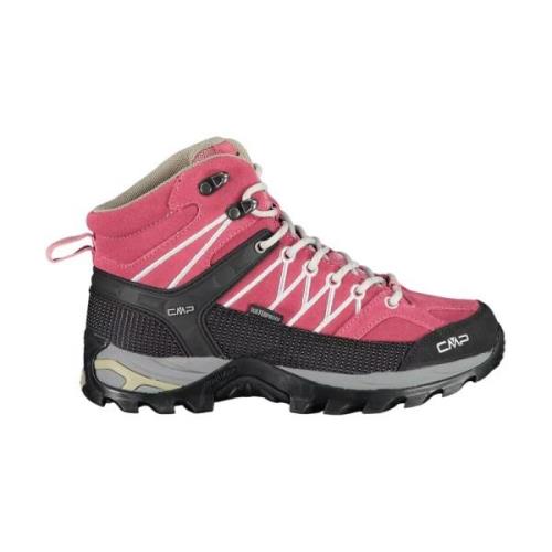 Suède Waterdichte Schoenen met Clima Protect® CMP , Pink , Dames