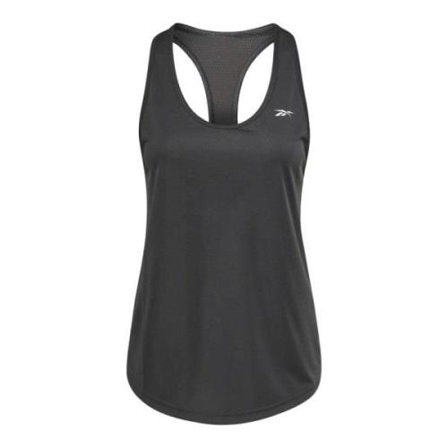 Mesh Back Trainings T-shirt Reebok , Black , Dames