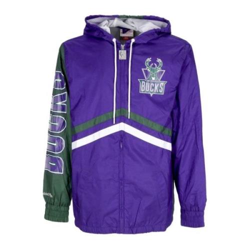 NBA Undeniable Windbreaker Paars Mitchell & Ness , Purple , Heren