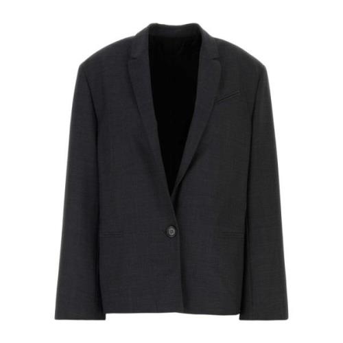 Stretch Jersey Blazer Philosophy di Lorenzo Serafini , Gray , Dames