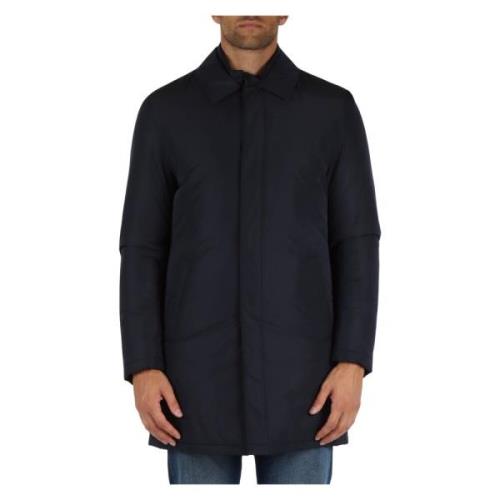 Gewatteerde mouwloze jas met afneembaar vest CC Collection Corneliani ...