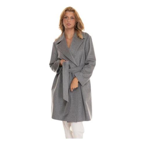 Stijlvolle Winterjas voor Vrouwen Max Mara Studio , Gray , Dames