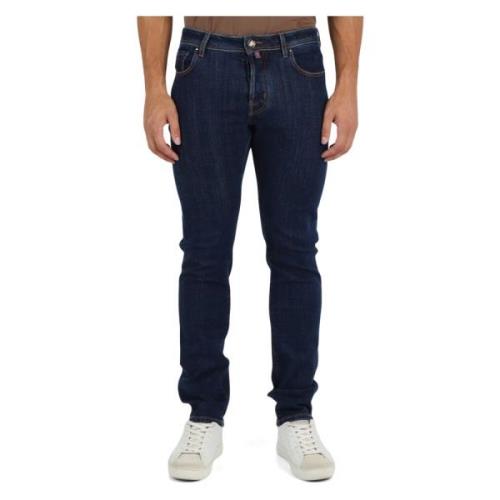 Slim Fit Five-Pocket Jeans Jacob Cohën , Blue , Heren