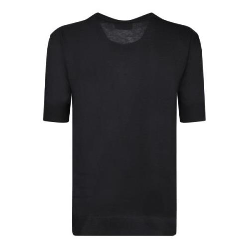 Zwart T-shirt Chic Stijl Herno , Black , Dames