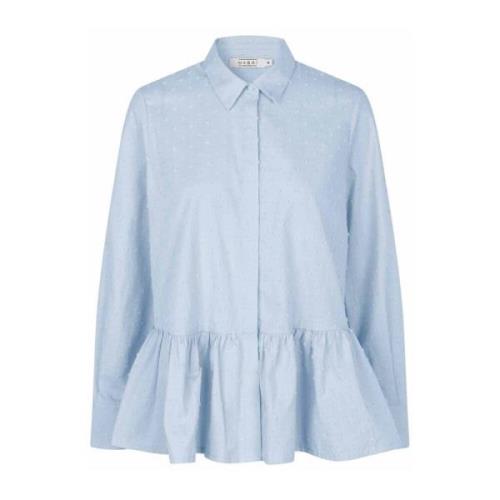 Blauwe Mist Shirt Maidana Stijl Masai , Blue , Dames