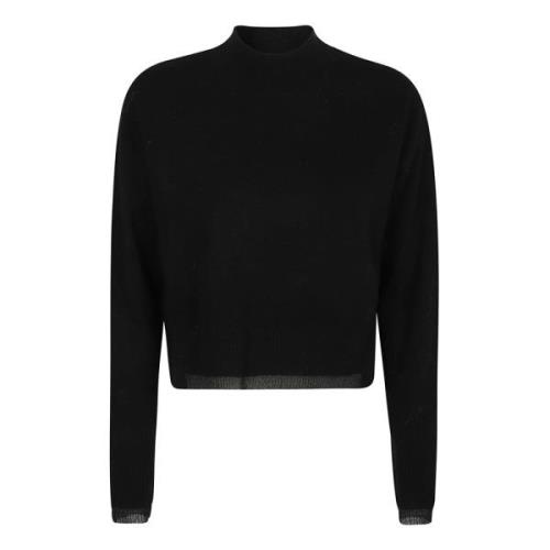 Luxe Zwarte Sweater Aw24 Pinko , Black , Dames