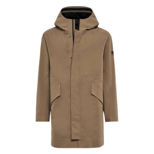 Technische Stof B Tech Parka Boggi Milano , Beige , Heren