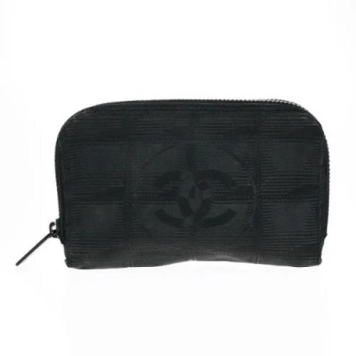 Pre-owned Canvas clutches Chanel Vintage , Black , Dames