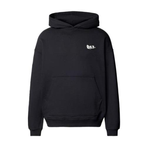 Stijlvolle Hoodie Balr. , Black , Heren