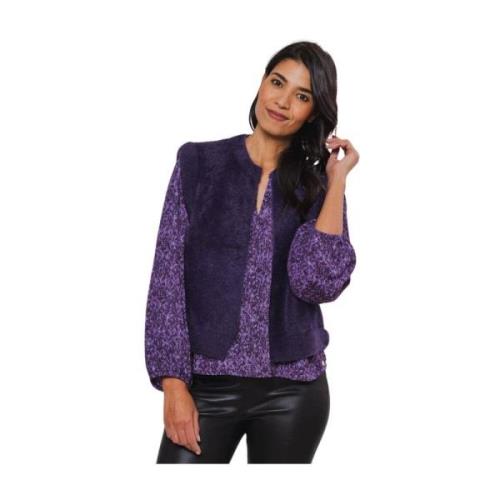 Kort Vest Elona Stijl Rino&Pelle , Purple , Dames