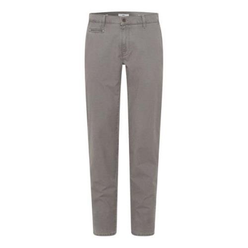 Superelastische Slim Chino Stijl Fabio Brax , Gray , Heren