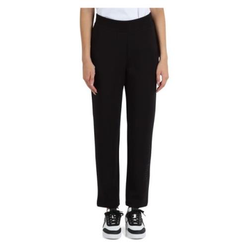 Katoen Modal Sportieve Broek met Elastische Taille Armani Exchange , B...