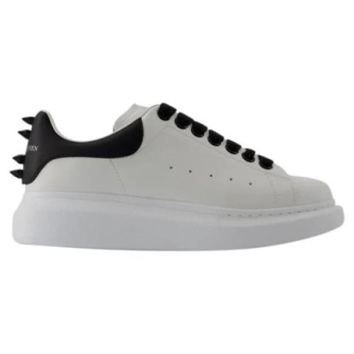 Leather sneakers Alexander McQueen , White , Dames