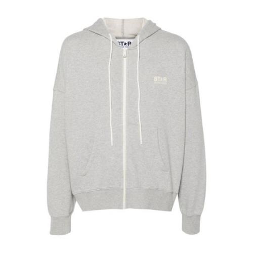 Grijze Sweatshirt Aw24 Golden Goose , Gray , Heren