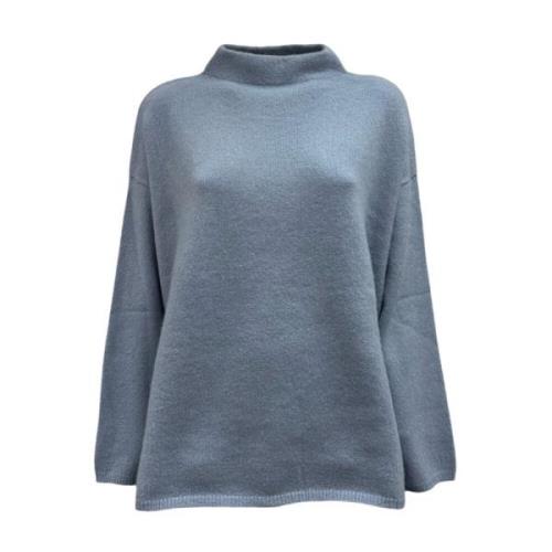 Cashmere Pullover Naomi Bouclé Stijl LU REN , Gray , Dames