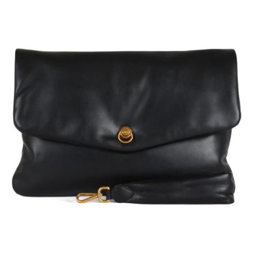 Leren Clutch Tas Mirea Gianni Chiarini , Black , Dames