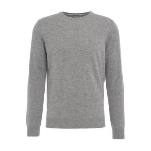 Gebreide Gepatchte Pullover Trui Kangra , Gray , Heren