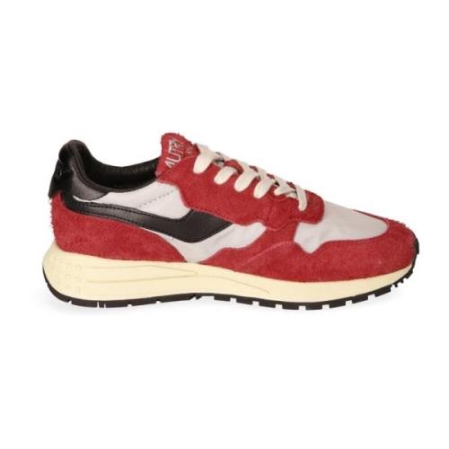 Dynamisch Design Sneaker met Leren Details Autry , Multicolor , Heren