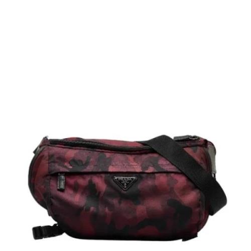 Pre-owned Fabric prada-bags Prada Vintage , Red , Dames