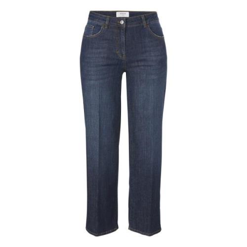 Straight Leg Jeans Frapp , Blue , Dames