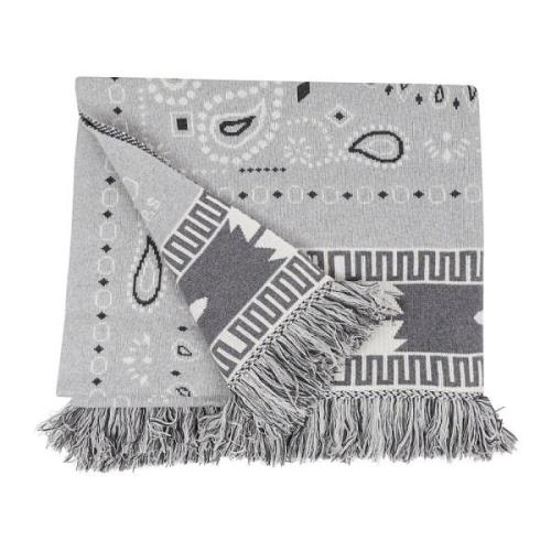 Cloud Thunderstorm Jacquard Deken Alanui , Gray , Heren