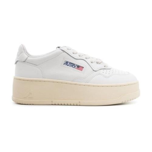 Witte Sneakers voor Vrouwen Autry , White , Dames