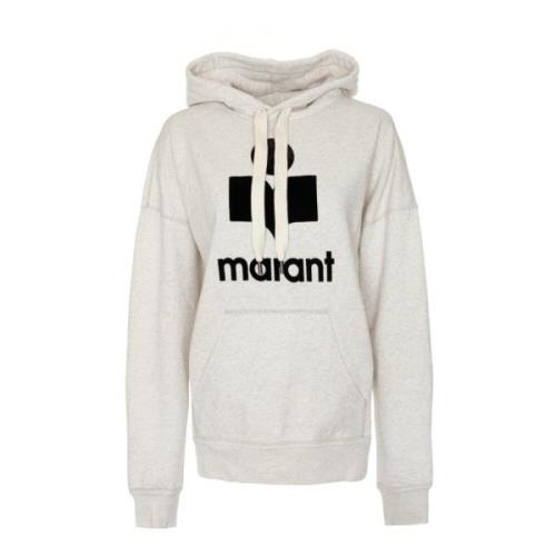 Hoodie met capuchon en trekkoord Isabel Marant , Gray , Dames