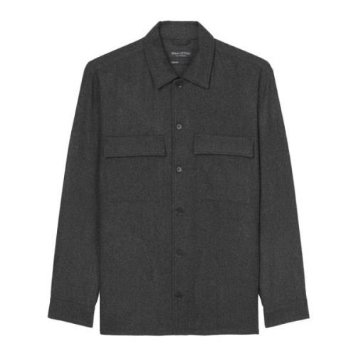 Overshirt Marc O'Polo , Black , Heren