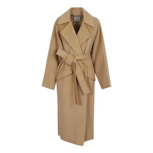 Luxe Bruine Orense Jas Max Mara , Brown , Dames