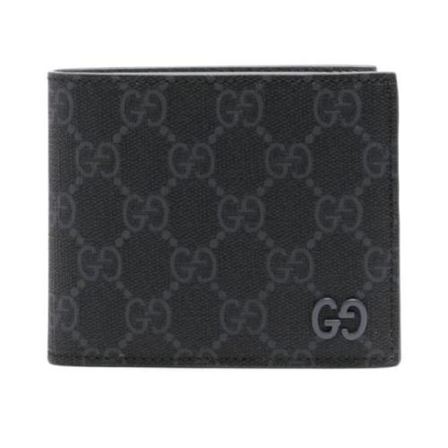 Stijlvolle Portemonnees voor Mannen en Vrouwen Gucci , Black , Heren