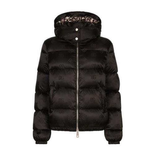 Zwarte Parka Jas voor Vrouwen Dolce & Gabbana , Black , Dames