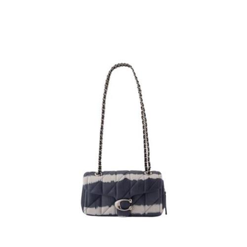 Tabby 20 Schoudertas - Leer - Midnight Navy Coach , Blue , Dames