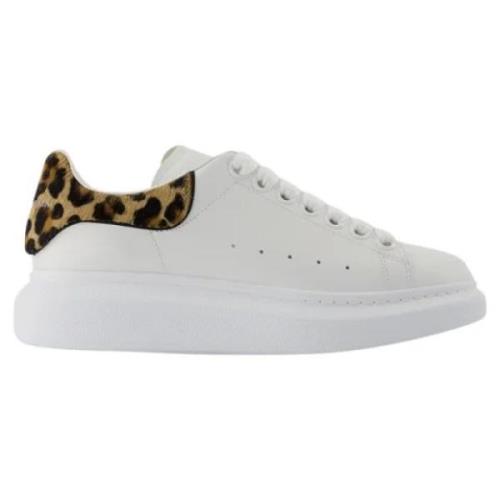 Leather sneakers Alexander McQueen , White , Dames