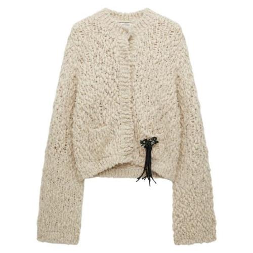 Stijlvolle Cardigan voor Gedurfde Ambitie Dorothee Schumacher , Beige ...