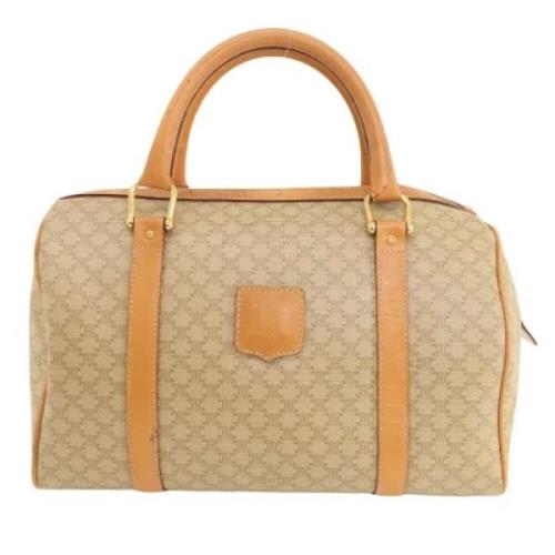 Pre-owned Canvas travel-bags Celine Vintage , Brown , Dames