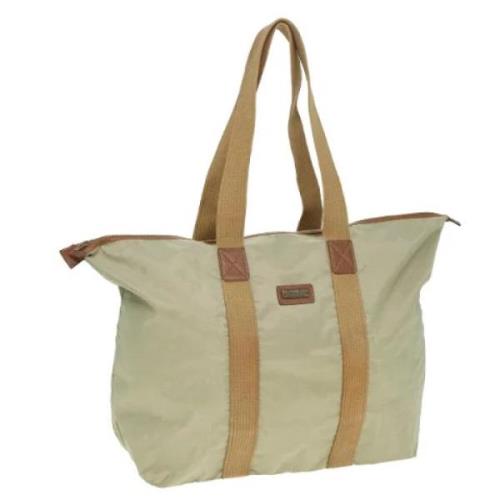 Pre-owned Nylon totes Dior Vintage , Beige , Dames