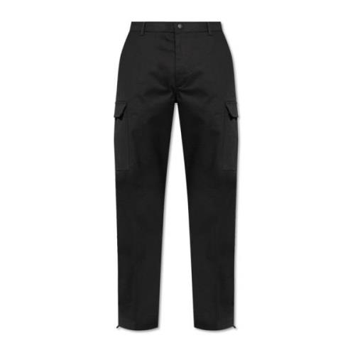 Broek met zakken Moncler , Black , Heren