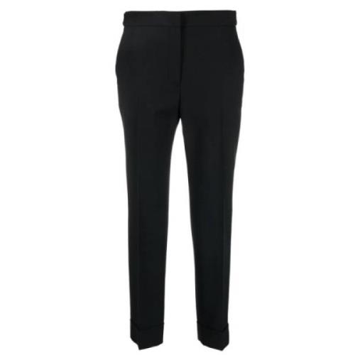 Zwarte wollen broek Pt01 , Black , Dames