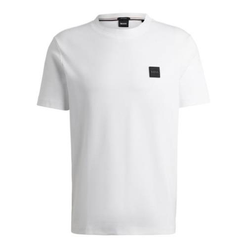 Biologisch Katoenen Heren T-shirt Boss , White , Heren