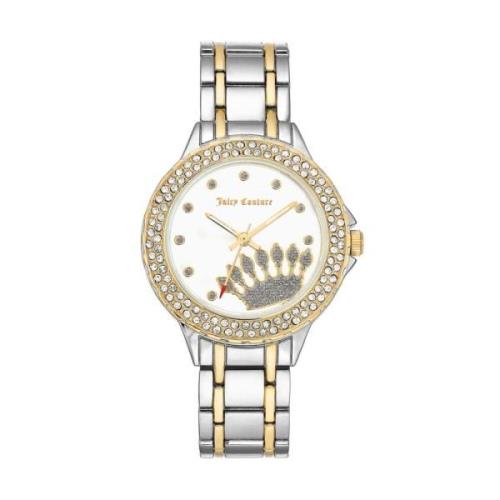 Zilveren Damesmode Horloge Juicy Couture , Gray , Dames