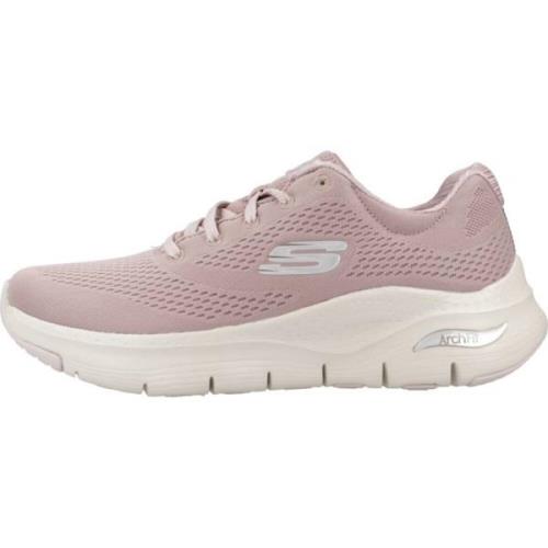 Arch Fit Sneakers met Grote Aantrekkingskracht Skechers , Brown , Dame...