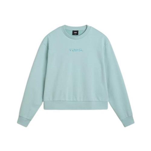 Essentiële Crew Neck Sweatshirt Vans , Blue , Dames