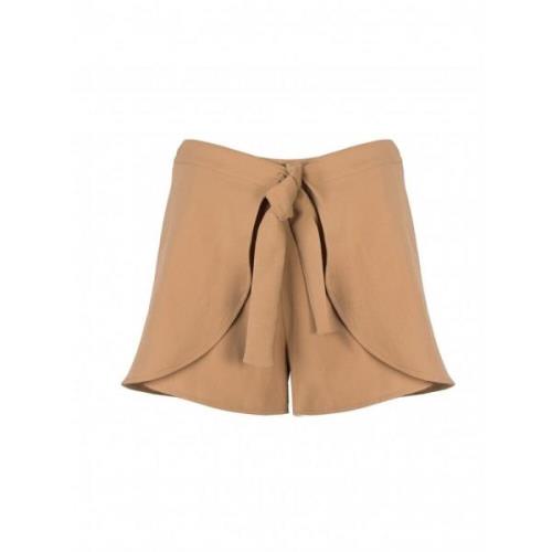 Stijlvolle Shorts met Zijdelingse Sluiting Armani Exchange , Beige , D...