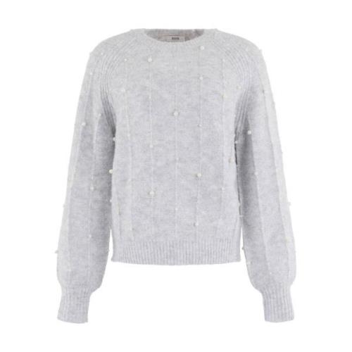 Stijlvolle Pullover Sweater Anna Van Toor , Gray , Dames