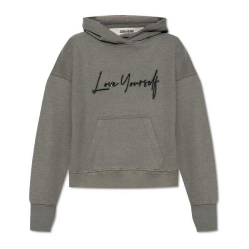 Hoodie Mia Zadig & Voltaire , Gray , Dames