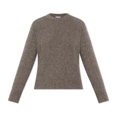 Crewneck Sweater Bottega Veneta , Gray , Dames