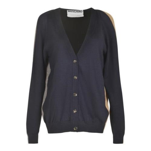 Stijlvolle Sweaters Collectie Moschino , Blue , Dames